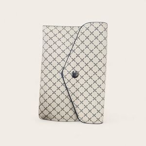 Nine West White and Black Patterned Wallet
